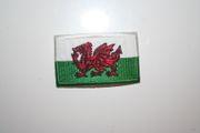 WALES COUNTRY FLAG SMALL IRON ON PATCH CREST BADGE ... NEW