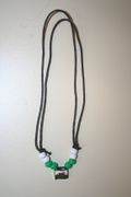 WALES CYMRU COUNTRY FLAG METAL NECKLACE CHOKER .. NEW