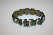 WALES CYMRU COUNTRY FLAG METAL SPORTS REVERSIBLE BRACELET WRISTBAND ... NEW