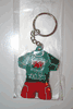 WALES FLAG SOCCER GREEN FOOTBALL JERSEY KEYCHAIN ... NEW