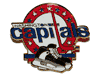 WASHINGTON CAPITALS NHL HOCKEY LOGO LAPEL PIN BADGE 1' X 1' INCHES .. NEW
