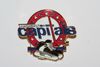 WASHINGTON CAPITALS NHL HOCKEY METAL LOGO SKATES PIN .. NEW