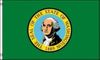WASHINGTON USA STATE 3' X 5' FEET NATIONAL FLAG ... LARGE BANNER TAPESTRY.