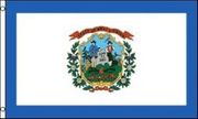 WEST VIRGINIA USA STATE 3' X 5' FEET NATIONAL FLAG ... LARGE BANNER TAPESTRY.