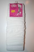 WHITE WINTER THICK LEG WARMERS LEGGINGS .. 90-175 LBS .. NEW