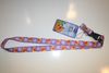 WINNIE THE POOH PURPLE LANYARD KEYCHAIN PASSHOLDER .. NEW