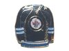 WINNIPEG JETS BLUE NHL HOCKEY JERSEY LAPEL PIN BADGE .. NEW