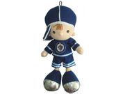WINNIPEG JETS BOY NHL LOGO PLUSH DOLL 15" X 6" INCHES .. NEW