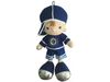 WINNIPEG JETS BOY NHL LOGO PLUSH DOLL 15" X 6" INCHES .. NEW