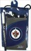 WINNIPEG JETS NHL LOGO FLIP NOTEPAD & PEN .. SIZE : 4" X 6" INCHES .. NEW