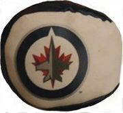 WINNIPEG JETS NHL LOGO NAUGHTY BALL .. NEW