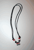YEMEN COUNTRY FLAG METAL NECKLACE CHOKER .. NEW