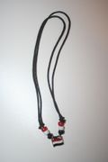 YEMEN COUNTRY FLAG METAL NECKLACE CHOKER .. NEW