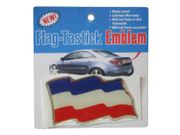 YUGOSLAVIA COUNTRY FLAG WAVY BUMPER DECAL STICKER EMBLEM ...