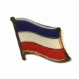 YUGOSLAVIA OLD COUNTRY FLAG SMALL METAL LAPEL PIN BADGE . NEW