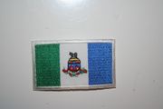 YUKON CANADIAN PROVINCIAL FLAG SMALL IRON ON PATCH CREST BADGE .. NEW
