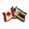ZIMBABWE / CANADA COUNTRY FLAG SMALL METAL FRIENDSHIP LAPEL PIN BADGE ZIMBABWE / CANADA COUNTRY FLAG SMALL METAL FRIENDSHIP LAPEL PIN BADGE