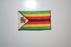 ZIMBABWE COUNTRY FLAG SMALL IRON ON PATCH CREST BADGE ..NEW