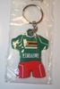 ZIMBABWE GREEN COUNTRY FLAG SOCCER JERSEY KEYCHAINS ... NEW