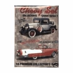 1992 Collect-A-Card Chevy Set Series 1 100 Card Set