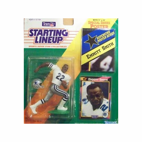 1992 Emmitt Smith Starting Lineup Action Figure