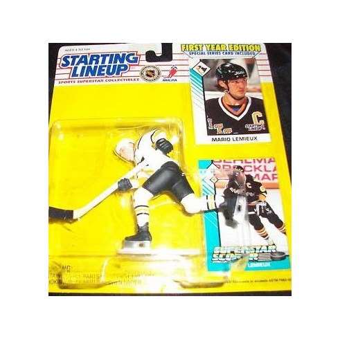 1993 Mario Lemieux Starting Lineup Action Figure