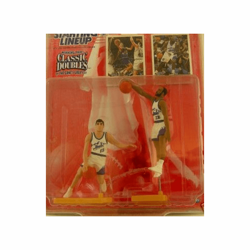 1997 John Stockton Karl Malone Starting Lineup Action Figure Set