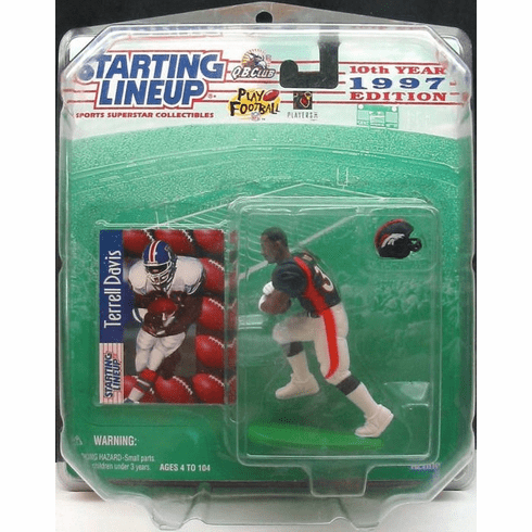 1997 Terrell Davis starting Lineup Action Figure
