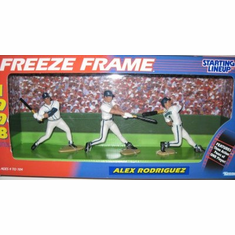 1998 Alex Rodriguez Freeze Frame Starting Lineup Action Figure Set