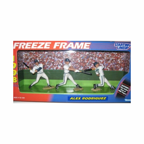 1998 Alex Rodriguez Freeze Frame Starting Lineup Action Figure Set