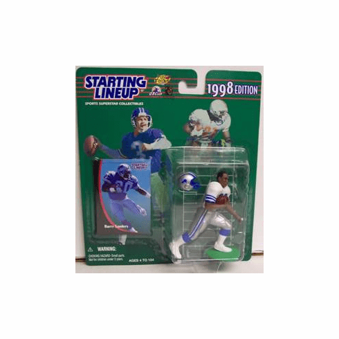 1998 Barry Sanders Meijer Exclusive Starting Lineup Action Figure