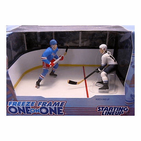 1998 Wayne Gretzky Pavel Bure Freeze Frame One on One Starting Lineup Action Figure Set