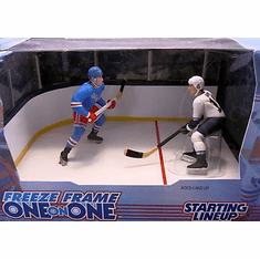 1998 Wayne Gretzky Pavel Bure Freeze Frame One on One Starting Lineup Action Figure Set