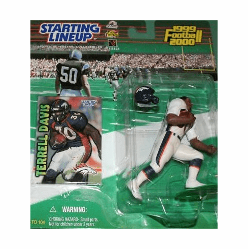 1999-00 Terrell Davis Starting Lineup Action Figure