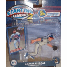 2001 Rafael Furcal Starting Lineup 2 Action Figure