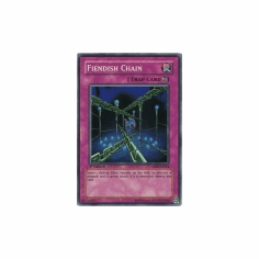 2012 Yu-Gi-Oh Absolute Powerforce Fiendish Chain - ABPF-EN064 - Super Rare