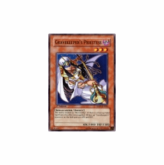 2012 Yu-Gi-Oh Absolute Powerforce Gravekeeper's Priestess - ABPF-EN000 - Super Rare