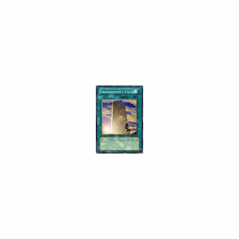 2012 Yu-Gi-Oh Absolute Powerforce Gravekeeper's Stele - ABPF-EN056 - Common