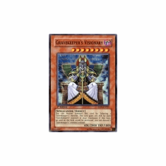 2012 Yu-Gi-Oh Absolute Powerforce Gravekeeper's Visionary - ABPF-EN027 - Super Rare