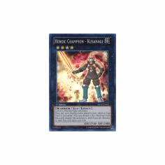 2012 Yu-Gi-Oh Abyss Rising #ABYR043 Heroic Champion - Kusanagi (SR)