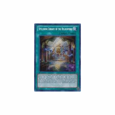 2012 Yu-Gi-Oh Abyss Rising #ABYR087 Spellbook Library of the Heliosphere (SCR)