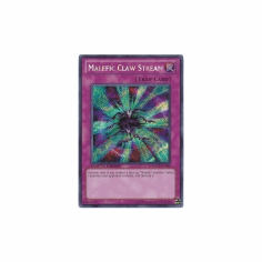 2012 Yu-Gi-Oh Bonds Beyond Time Movie Pack Malefic Claw Stream - YMP1-EN009 - Secret Rare