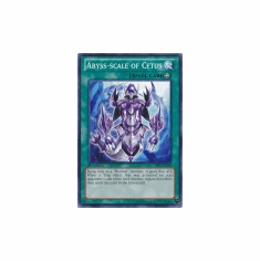 2012 Yu-Gi-Oh Cosmo Blazer Abyss-scale of Cetus - CBLZ-EN061 - Common