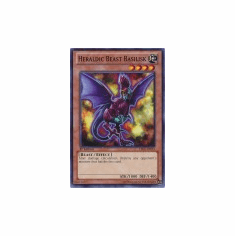 2012 Yu-Gi-Oh Cosmo Blazer Heraldic Beast Basilisk - CBLZ-EN013 - Common