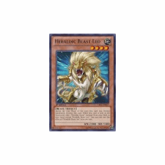 2012 Yu-Gi-Oh Cosmo Blazer Heraldic Beast Leo - CBLZ-EN017 - Rare