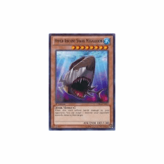 2012 Yu-Gi-Oh Cosmo Blazer Hyper-Ancient Shark Megalodon - CBLZ-EN012 - Rare