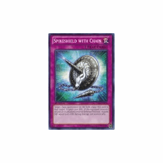 2012 Yu-Gi-Oh Cosmo Blazer Spikeshield with Chain - CBLZ-EN076 - Common