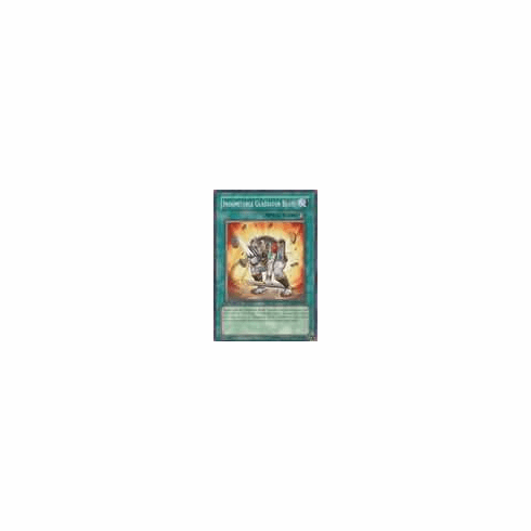 2012 Yu-Gi-Oh CrimsonCrisis Indomitable Gladiator Beast - CRMS-EN056 - Common
