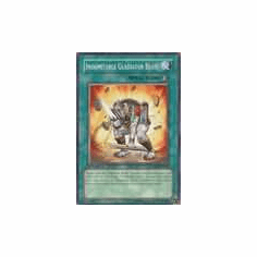 2012 Yu-Gi-Oh CrimsonCrisis Indomitable Gladiator Beast - CRMS-EN056 - Common