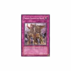 2012 Yu-Gi-Oh CrimsonCrisis Trojan Gladiator Beast - CRMS-EN078 - Common